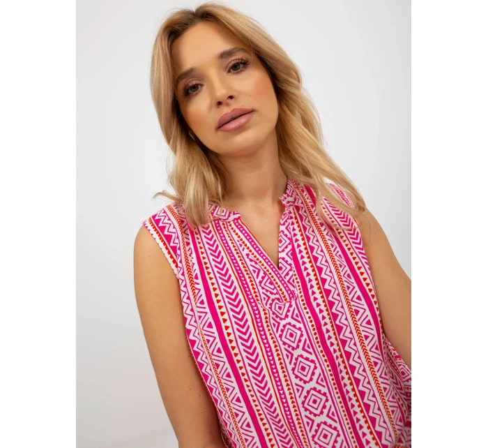 Dámská halenka model 18339439 růžová - FPrice