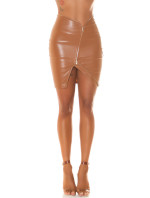Soo Sexy! Koucla leatherlook Highwaist skirt