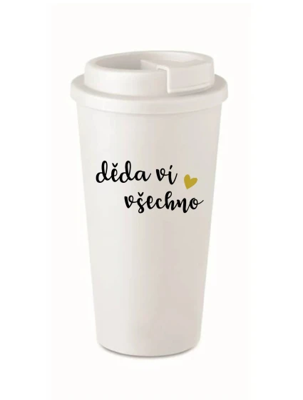 bílý termohrnek 475 ml model 21860837 - Giftela
