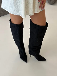 Kozačky na podpatku  model 230957 Step in style
