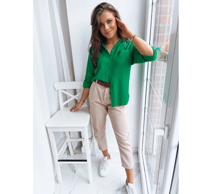 Dámské tričko VERY PERY zelené FashionStreet DY0297