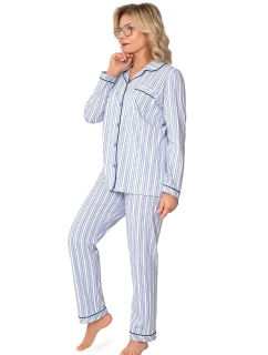 Pyžamo 224 model 21765054 III délka/r M2XL rozepínací - MARTEL