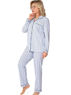 Pyžamo 224 model 21765054 III délka/r M2XL rozepínací - MARTEL