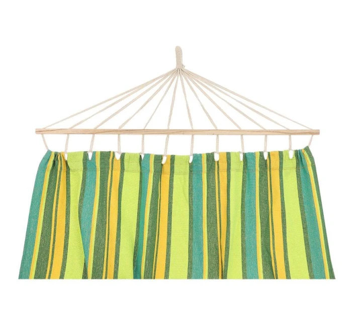 ZAHRADNÍ HOUPACÍ SÍŤ PRO 2 OSOBY 200X150 CM S TYČÍ 1052724