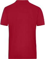 Daiber JN 1802 Pánské pracovní tričko z bio bavlny - Solid 02.1802 red