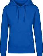 Promodoro 1781 Dámská mikina s kapucí "X.O" 40.1781 azure blue