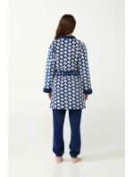 Dámský župan s potiskem model 20516812 - Vamp Dámský župan s potiskem model 20516812 - Vamp