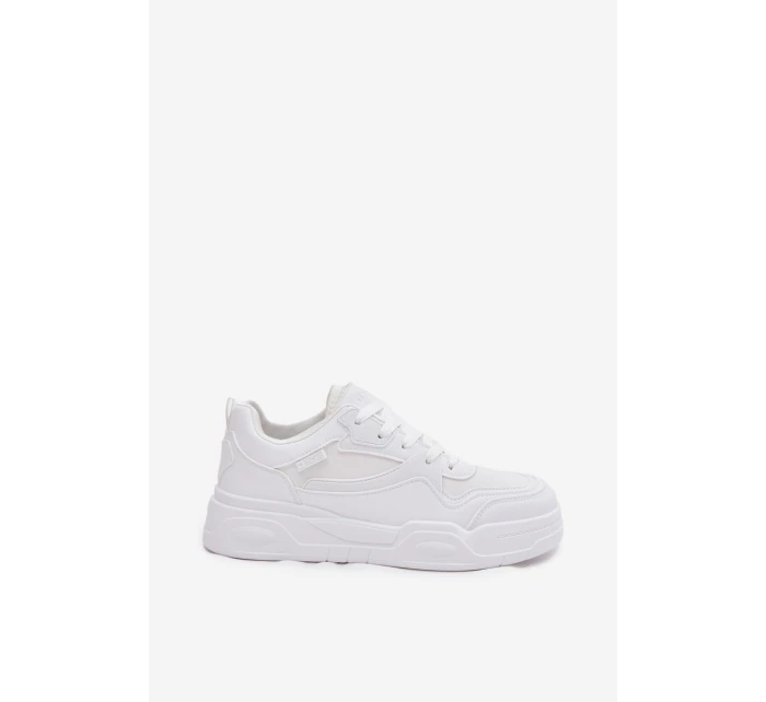 Dámské Tenisky Na Platformě Big Star SS274590 HI-POLY SYSTEM Bílé Dámské Tenisky Na Platformě Big Star SS274590 HI-POLY SYSTEM Bílé