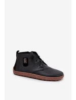 Kožené dámské polobotky s ozdobným detailem  Černé model 21708053 - Zazoo