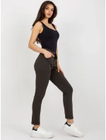 Tepláky RV DR 8694.37 tmavá khaki