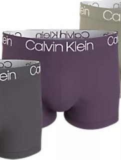 Pánské spodní prádlo TRUNK 3PK 000NB3187ALN2 - Calvin Klein