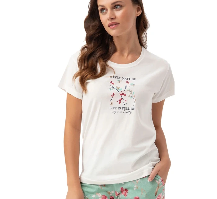 Dámské pyžamo 641 cream - Luna