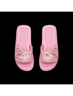 Kubota klapka na suchý zip vícebarevná květinová růžová K25SS-100-001-28-1