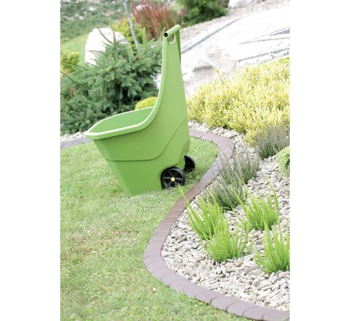 ZAHRADNÍ ZÁBRANA PALISÁDA PLOCHÁ KRYCÍ DESKA 3,8 M ŠEDÝ KÁMEN