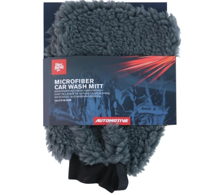 RUKAVICE Z MIKROVLÁKNA NA MYTÍ AUTA 27X18CM DIRT DEVIL