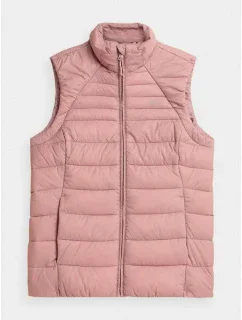 Dámská vesta model 16081687 Růžová - 4F