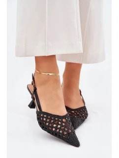 Lodičky S A Černé model 21689250 - Boto