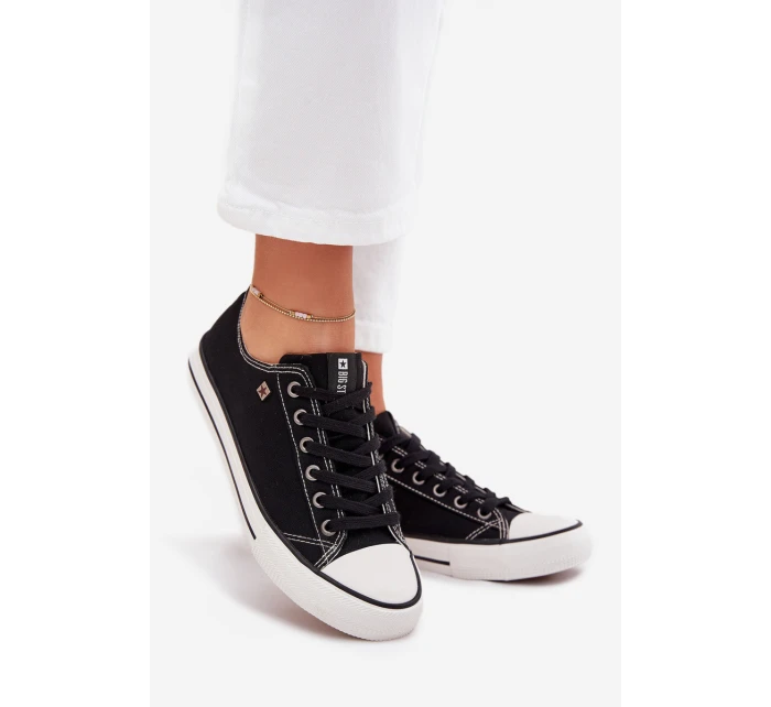 Dámské Nízké Tenisky Big Star DD274A236 Černé Dámské Nízké Tenisky Big Star DD274A236 Černé