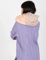 Tunelová šála AT KM 9501.10 světle růžová