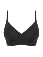 Jednoduchá košilová podprsenka Černá - Julimex