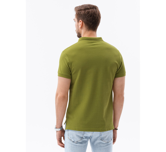Ombre Polo trička S1374 V Zelená