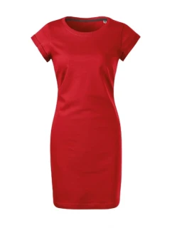 Freedom šaty dámské červená