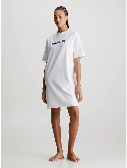Dámská noční košile model 19499230 100 bílá - Calvin Klein