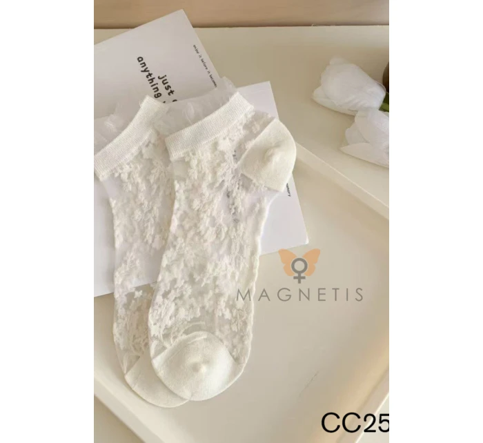 AŽUROVÁ PONOŽKA CC-251106 01 AŽUROVÁ PONOŽKA CC-251106 01