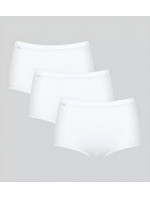 Dámské kalhotky loggi Basic+ Maxi 3P bílé