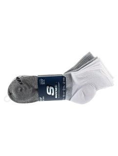 3pk pánské ponožky šedé model 22380361 - Skechers