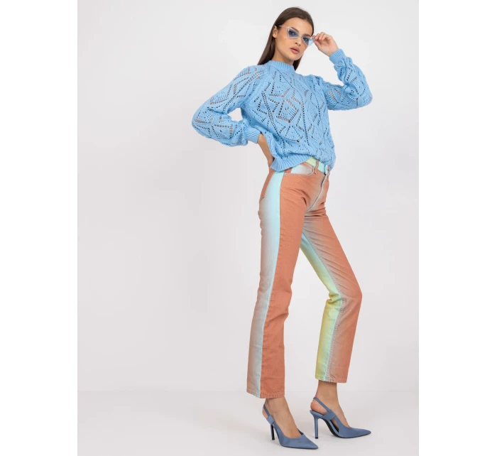 Dámský svetr LC SW 0254.64 světle modrá