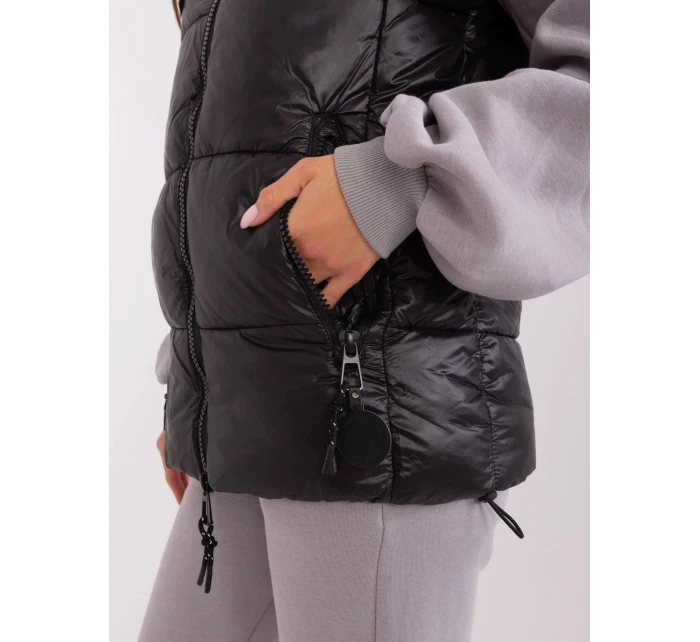 Dámská vesta D50048X80113A2 Černá - FPrice