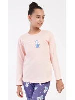 Dětské pyžamo dlouhé Méďa s model 20711899 - Vienetta Kids