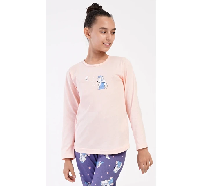 Dětské pyžamo dlouhé Méďa s model 20711899 - Vienetta Kids