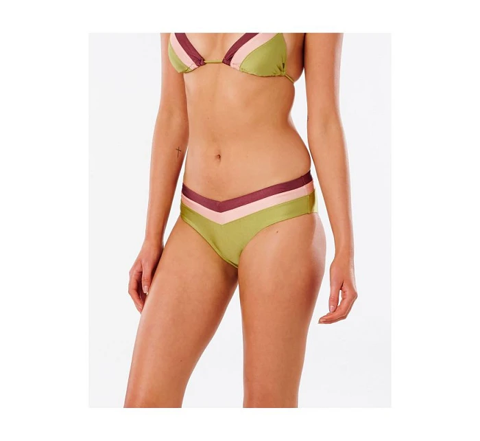 RIP CURL TALLOWS HIGH WAIST CHEEKY PANT spodní díl bikin RIP CURL TALLOWS HIGH WAIST CHEEKY PANT spodní díl bikin