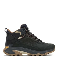 Turistické boty Merrell Moab Speed 2 LTR Mid WP – černé