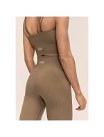 Dámské kalhoty CASALL Seamless Rib Slit Pants, zelené Dámské kalhoty CASALL Seamless Rib Slit Pants, zelené