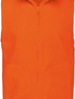 Kariban K 913 Mikrofleecová vesta "Luca" 20.K913 orange