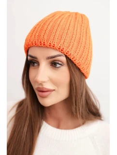 Dámská čepice Rebeka model 21859273 oranžová - K-Fashion