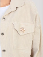 IT KR bunda FL10163.10 světle béžová IT KR bunda FL10163.10 světle béžová