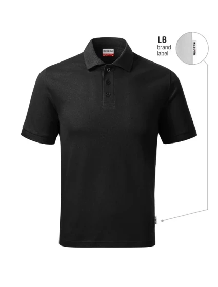 Resist Heavy Polo polokošile pánská černá 01 (brand label) Resist Heavy Polo polokošile pánská černá 01 (brand label)