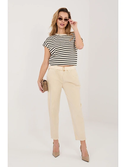 Kordové kalhoty model 226478 Italy Moda Kordové kalhoty model 226478 Italy Moda