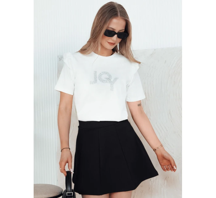 Dámské tričko JOY ecru Dstreet RY2524