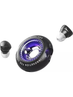 Bezdrátová sluchátka do uší Vention Donut-Shaped BT 5.3 IPX4 černá