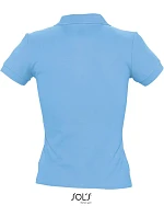 SOL'S People Dámské piqué polo 25.1310 sky blue
