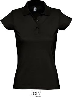 SOL'S Women Dámské žerzejové polo black model 22535662