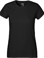 Neutral O 80001 Dámské tričko z těžké bio bavlny 77.8001 black