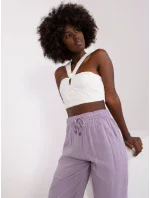 Spodnie model 21175305 jasny fioletowy - FPrice