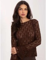 Bluzka IT BZ model 21808003 brązowy - FPrice Bluzka IT BZ model 21808003 brązowy - FPrice