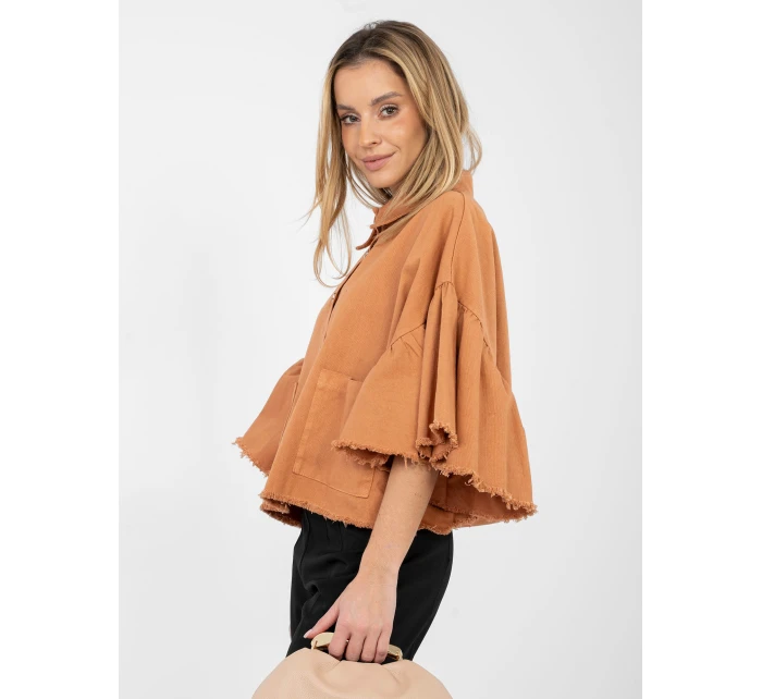 IT KR bunda FL9998.85 tmavě oranžová